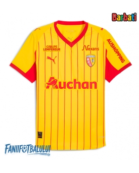 RC Lens Tricou Fotbal Replică 2025-26 Barbati Acasa